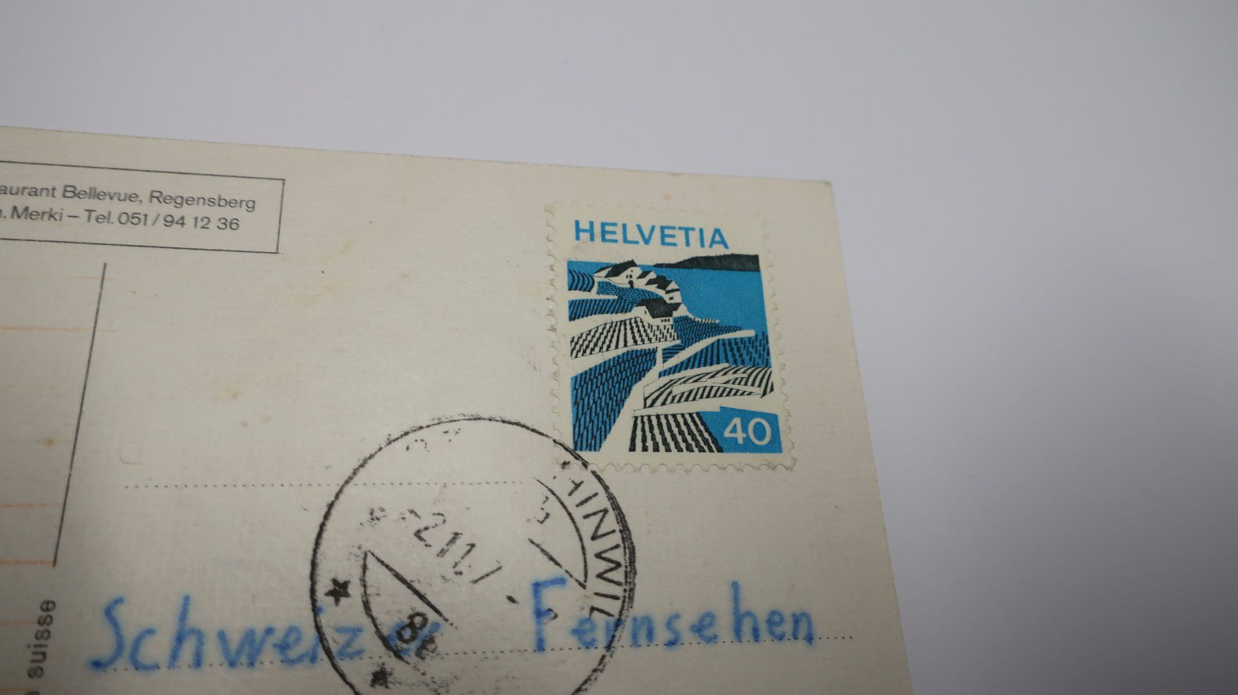 Cartoline postali: Regensberg  ZH – Usato da Cormoret venduto da Pascalll2001 3