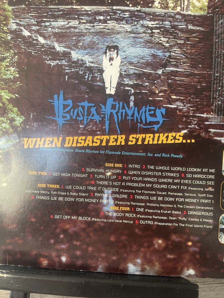 Dischi in vinile: Busta Rhymes / When Disaster strikes  – Nuovo (secondo la descrizione) da Dagmersellen venduto da stonefinger 1