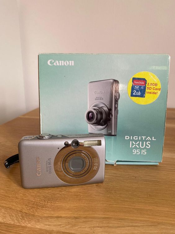 Canon ixus 95 IS OVP - Grau (Neu (gemäss Beschreibung)) in Fribourg für ...