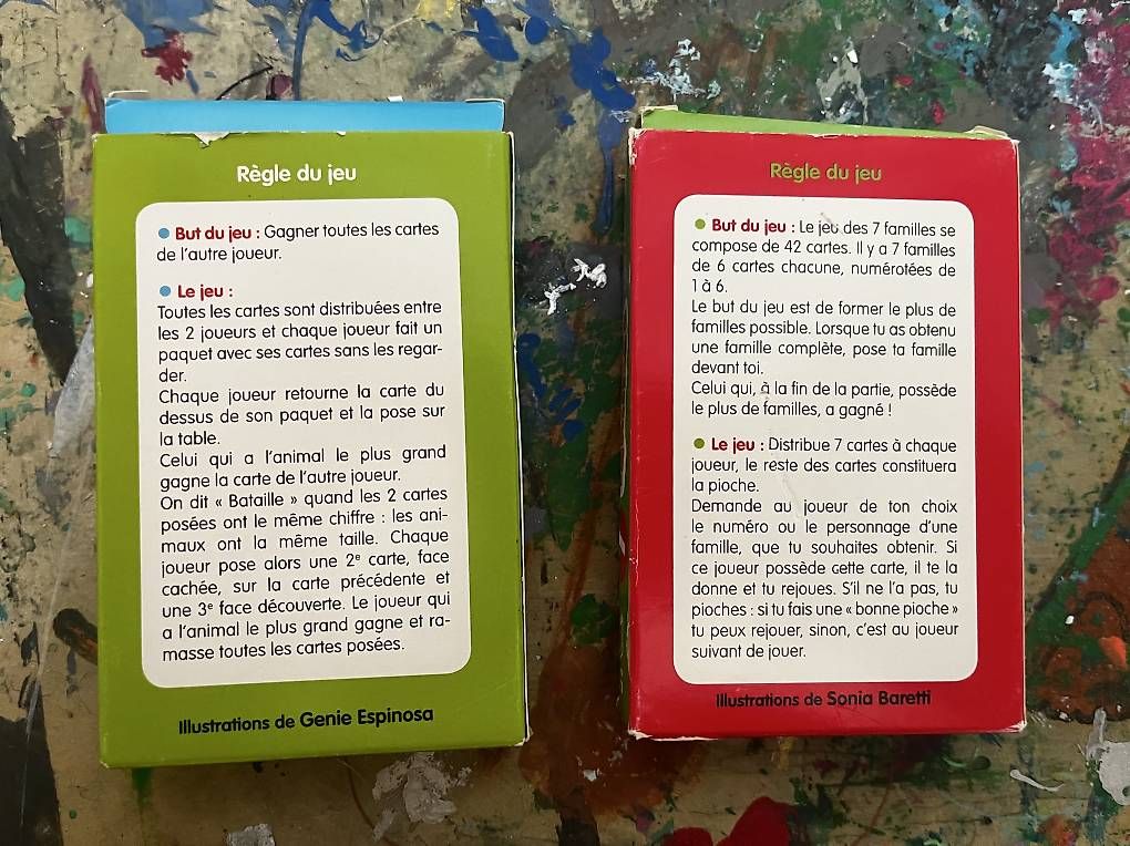 Giochi: Jeux de cartes et jeu pâtes modeler – Usato da Lausanne venduto da her_p66f 1