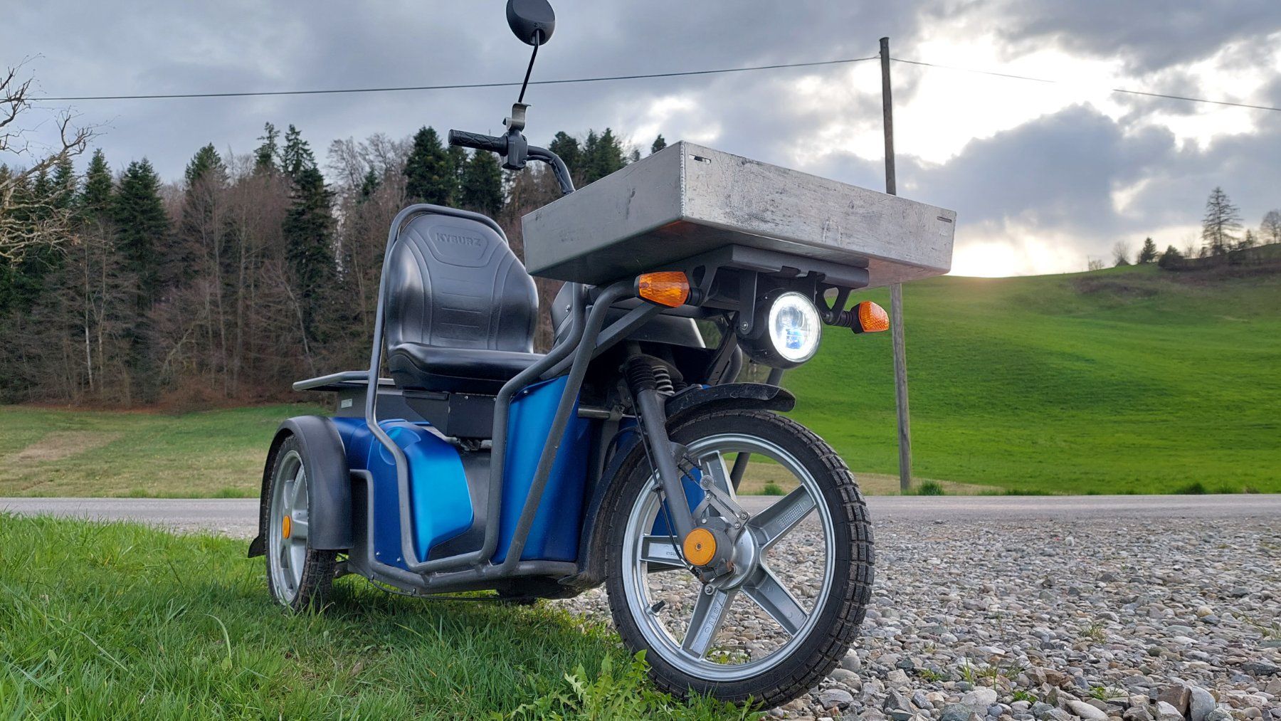 Kyburz Veicoli elettrici: Kyburz DXP 180ah – Usato da Schönenberg ZH venduto da allegro01