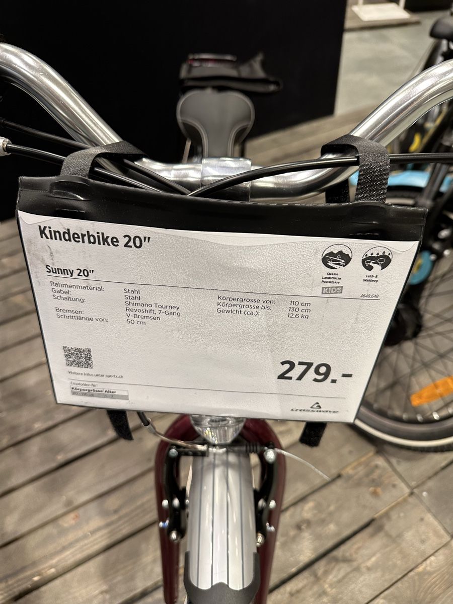 Biciclette: Crosswave Velo 20 Zoll – Usato da Mühlau venduto da mat_zzj2