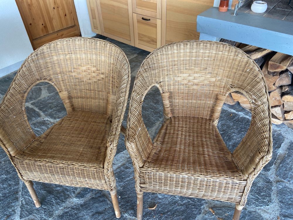 Stühle Ikea Rattan Kaufen auf Ricardo