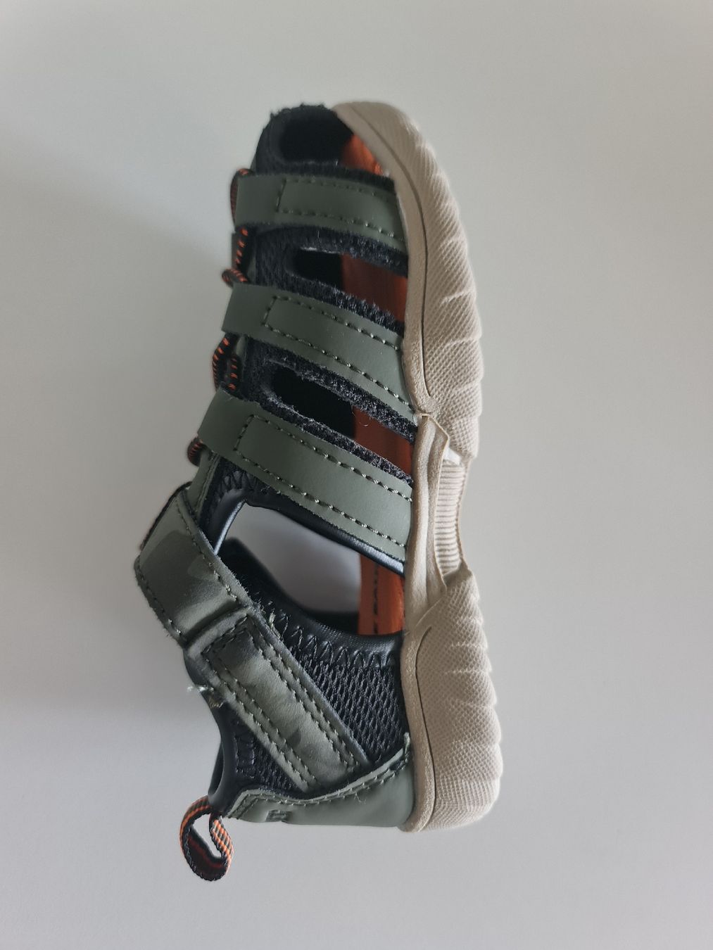 Bauer Chaussures garçon: Eddie Bauer Sandalen, Grün/Orange, Grösse 25/26 oder US 7, N – Neuf avec emballage d'origine à Noflen BE par vco_hnn7 3