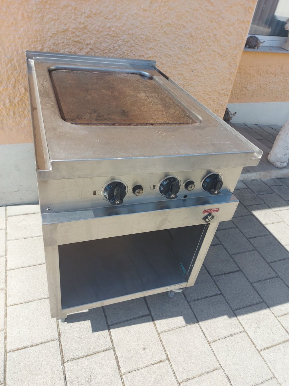 Griglie: Griddleplatte; Grillplatte; Bratplatte Gastro 400Volt – Usato da Rheinau venduto da profitronic.shop 8