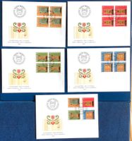 1987 - Pro Patria FDC im Viererblöcke + FDC