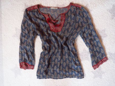 tolle NEUE NILE Damen Bluse Gr XS