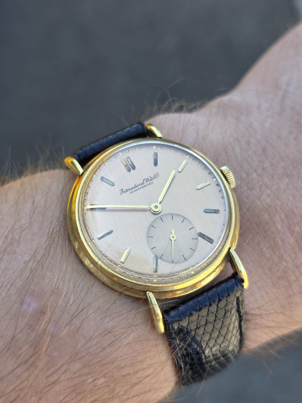 IWC Orologi: IWC Salomon Dial – Usato da Aesch BL venduto da Puga 1