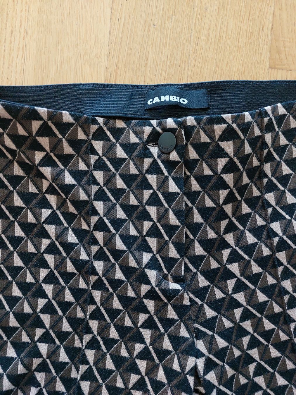 Cambio Pantaloni: Cambio Hose, Grösse 34, Geometrisches Muster – Usato da Horgen venduto da prinza 1