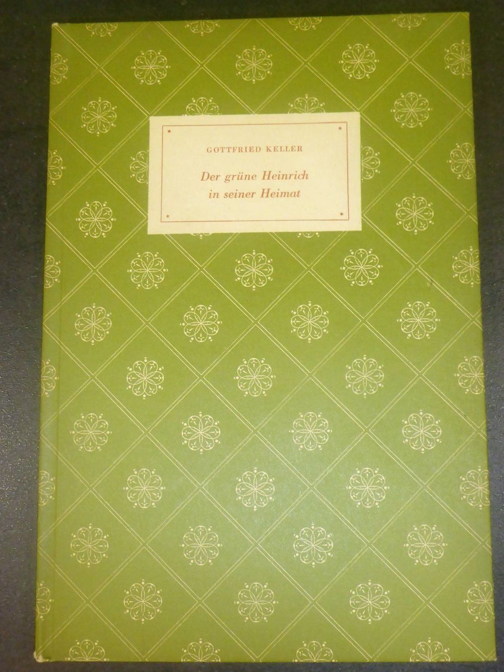 Libri: Büchlein: G. Keller "Der grüne Heinrich" – Usato da Jegenstorf venduto da ladoga66