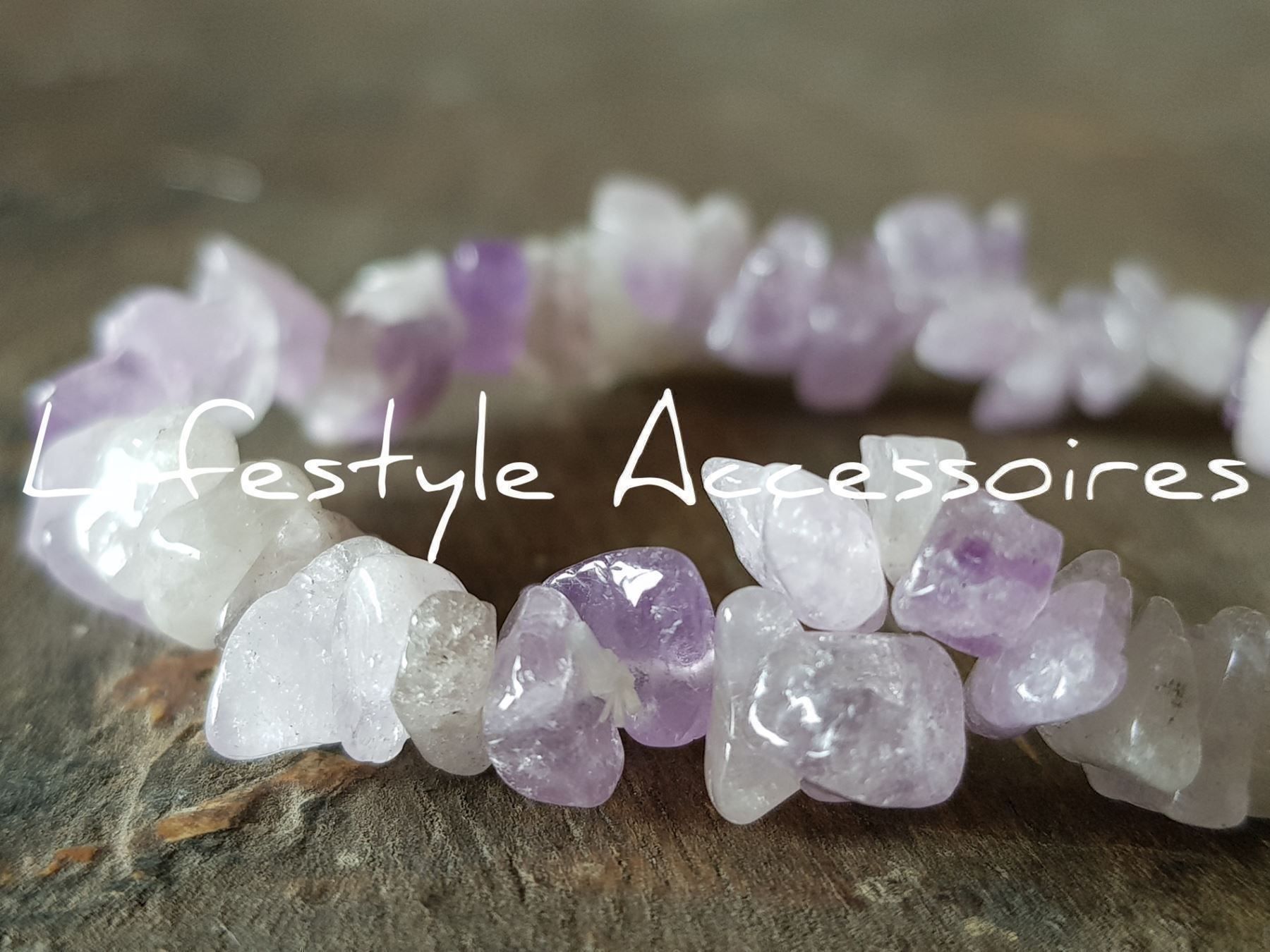 Bracciali & Braccialetti: AMETHYST SPLITTERARMBAND – Nuovo e nell'imballaggio originale da Root venduto da LifestyleAccessoires
