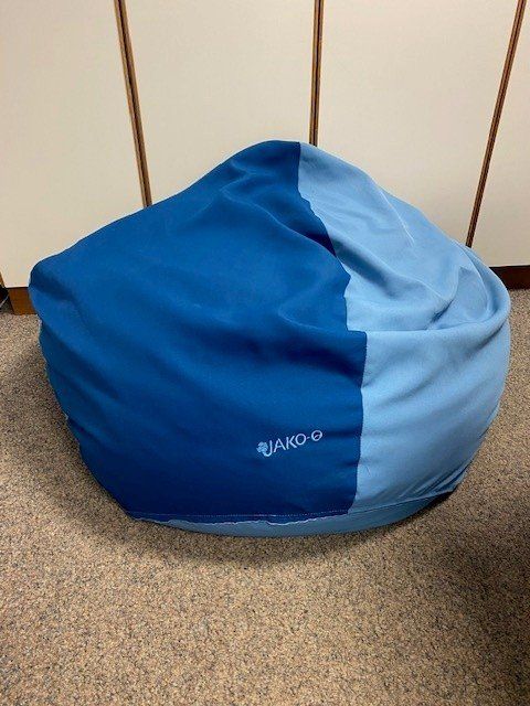 Sessel: Sitzsack JAKO-O Blau Hellblau Kindersitzsack – Gebraucht aus Wängi von Bmo