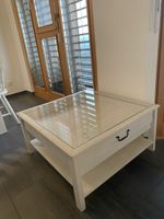 Glass Top Coffee Table with Drawer - Great Condition!