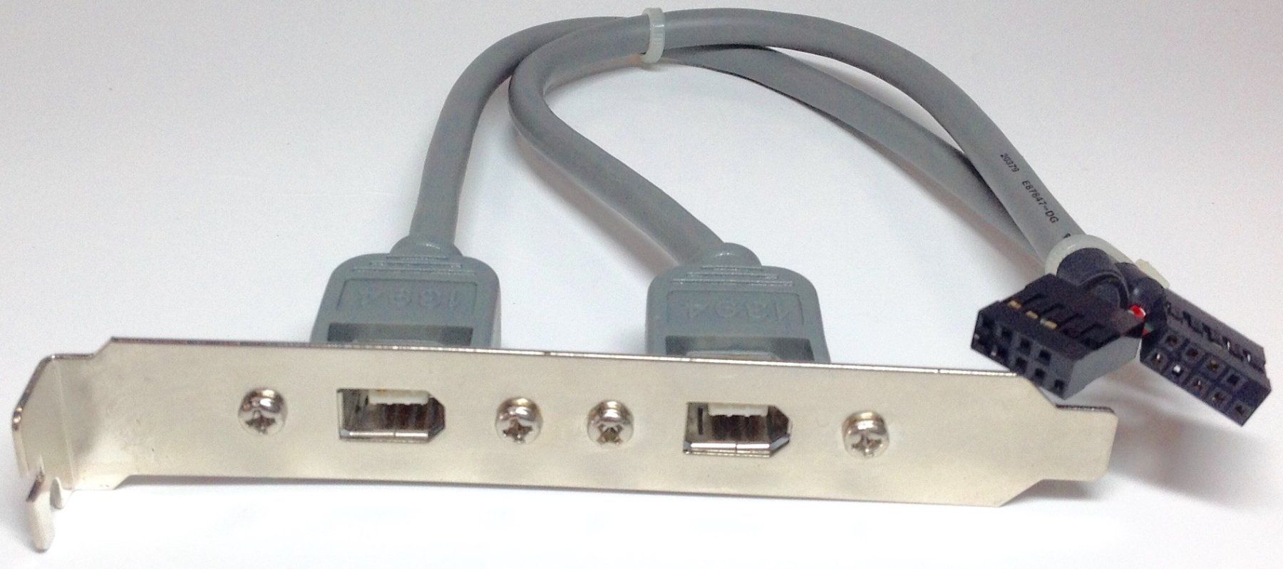 Elektronikbauteile: FireWire 1394 Dual Bracket 2x 6pin ATX PC – Neu (gemäss Beschreibung) aus Reinach AG von RiesenServicesGmbH