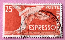 Briefmarken aus Italien 1945 Express GESTEMPELT