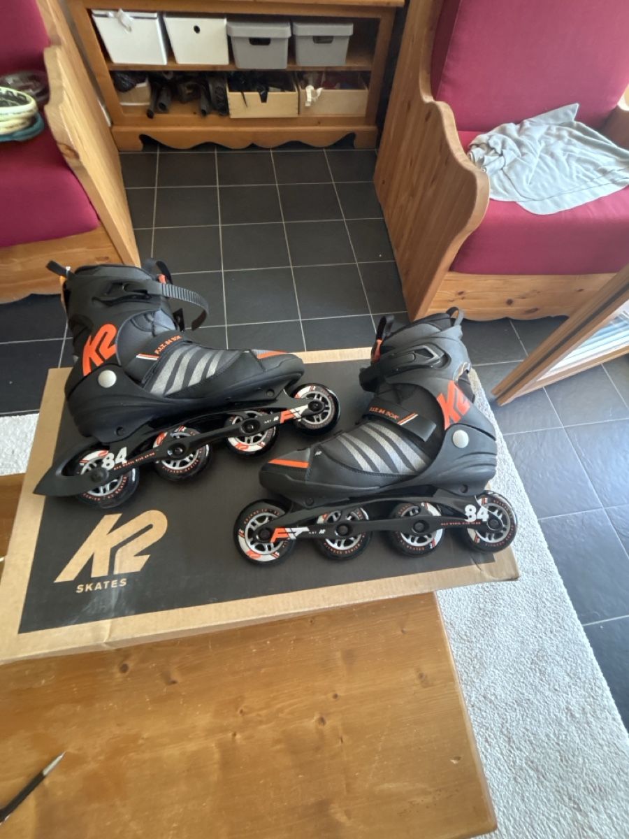 K2 Pattini in linea & Pattini a rotelle: Patins K2 F.I.T. 84 pointure 46 – Nuovo e nell'imballaggio originale da Val-d'Illiez venduto da Laurent046