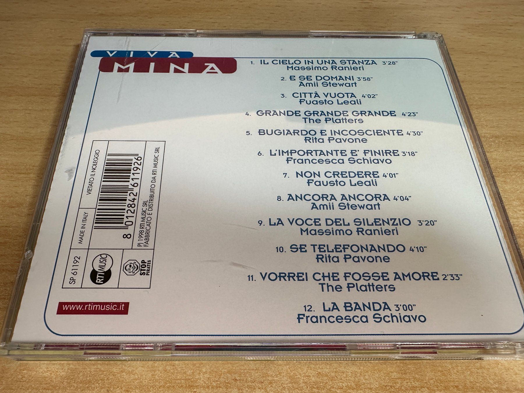 CD: D8 Viva Mina – Usato da Rikon im Tösstal venduto da Alpenmutz 1