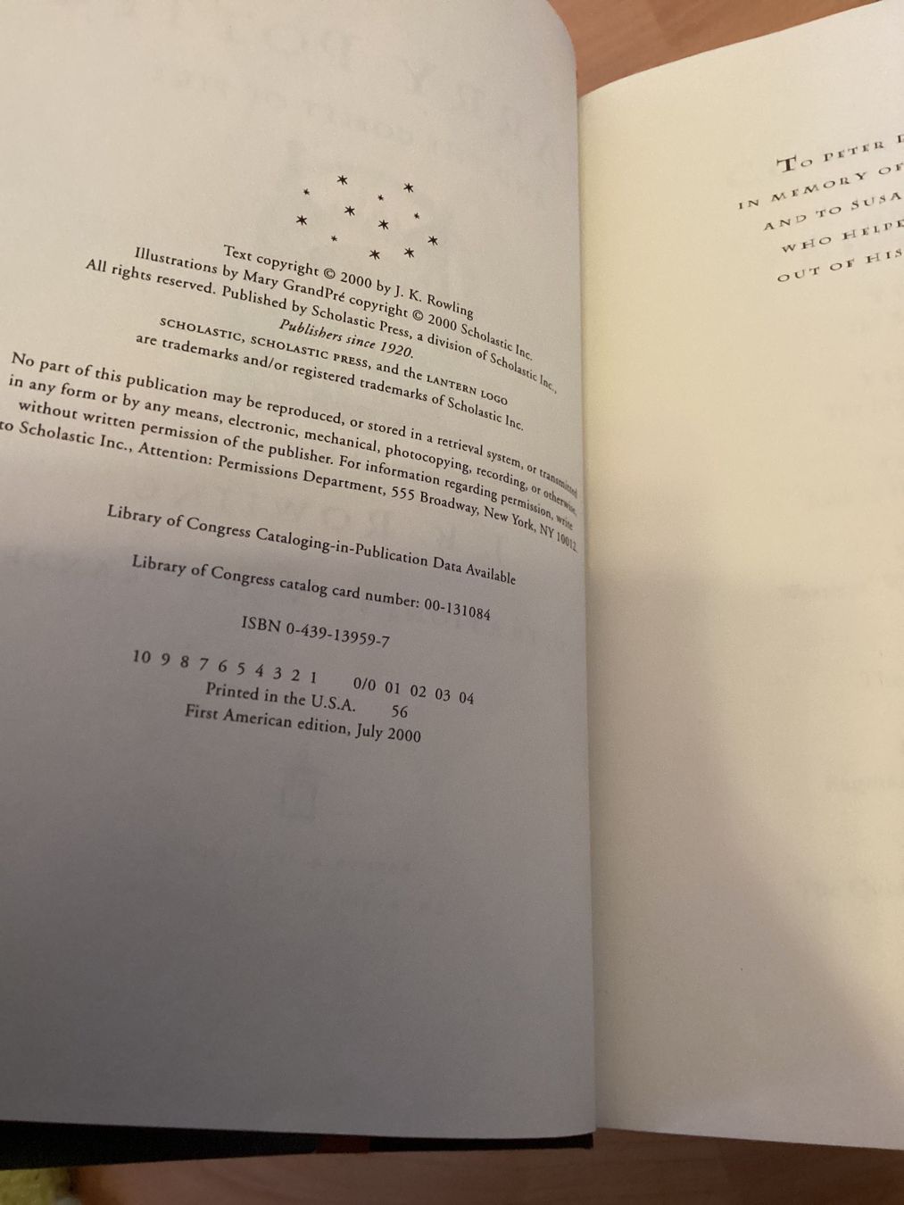 Bücher: 4 Harry Potter First American editions – Gebraucht aus Bursinel von don_ccb9 2