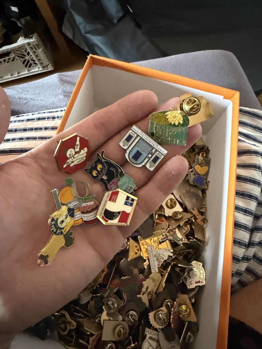 Plaketten & Abzeichen: Sammlung Anstecknadeln/ Pins gemischt gebraucht – Gebraucht aus Aarau von remyotto_ 2
