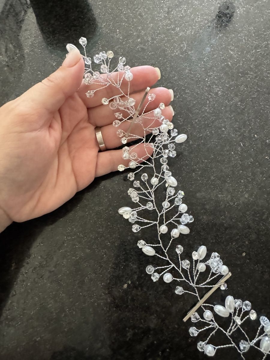 Accessori per capelli: Kopfschmuck / Brautschmuck – Usato da Oberbuchsiten venduto da enz_rqh5 1