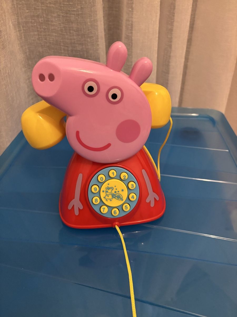 Giocattoli: Peppa Wutz Telefon – Nuovo (secondo la descrizione) da Pfäffikon ZH venduto da Musti96
