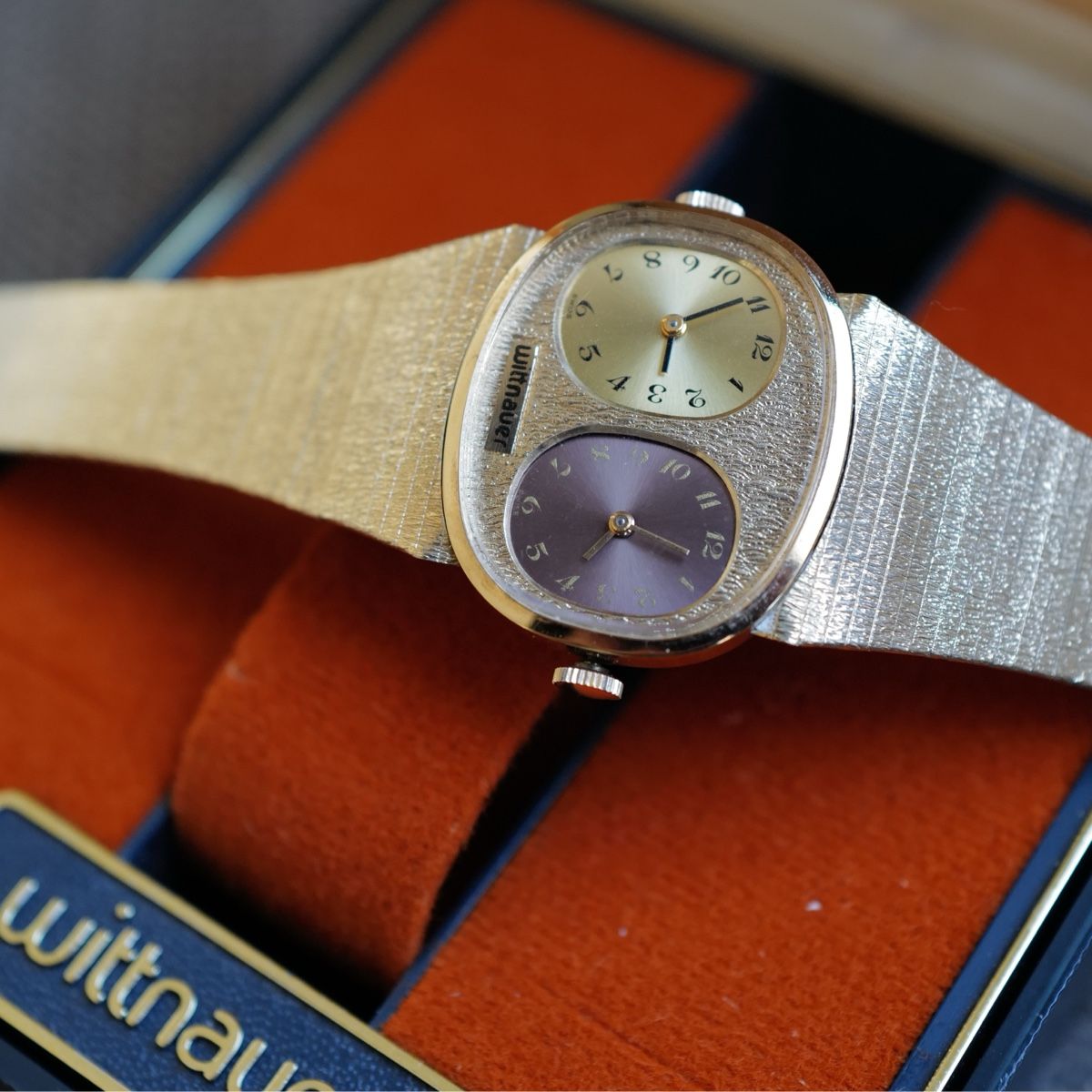 Swiss Orologi: Montre Vintage Witnauer Dual Time – Nuovo (secondo la descrizione) da Genève venduto da SpeedyTuesday 2