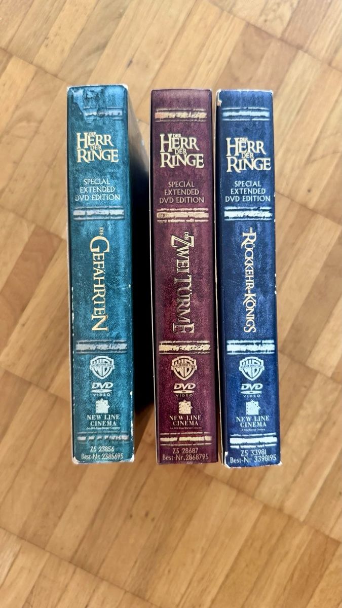 Tutti i DVDs: Herr der Ringe Trilogie / Special Extended Edition – Usato da Niederglatt ZH venduto da Bluevortex 1