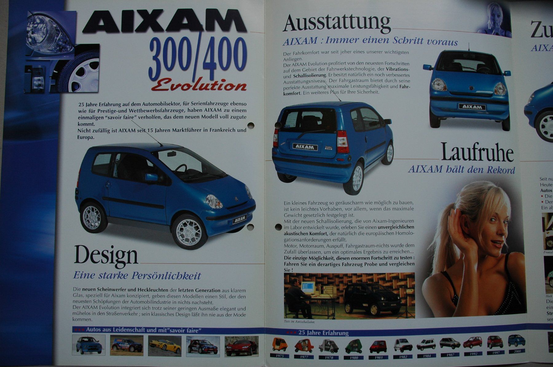 Trattori: Aixam 300/400 Evolution - Original Prospekt – Nuovo (secondo la descrizione) da Malans GR venduto da Chueche427 1