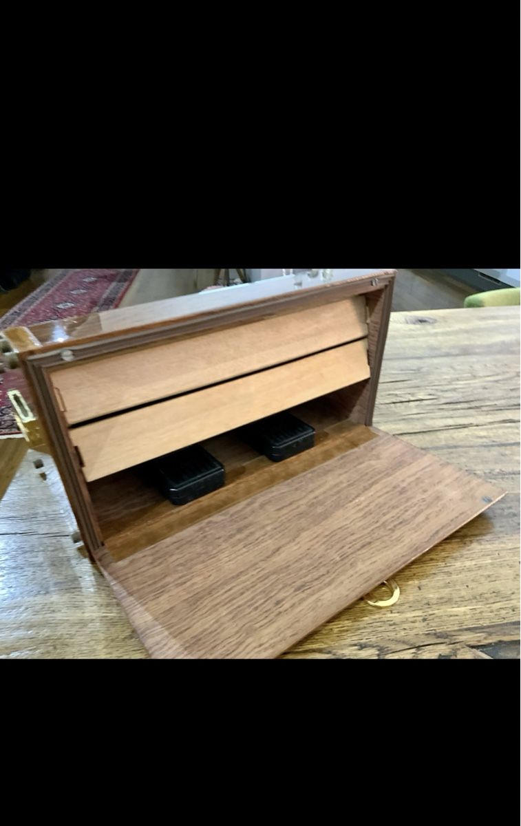 Humidor per sigari: Vintage Humidor aus Holz – Usato da Andermatt venduto da SnowboardsnStuff 5