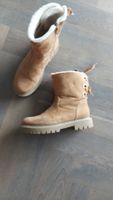 Süsse gefütterte Stiefel mit Schleife, Gr. 37 - rutschfest