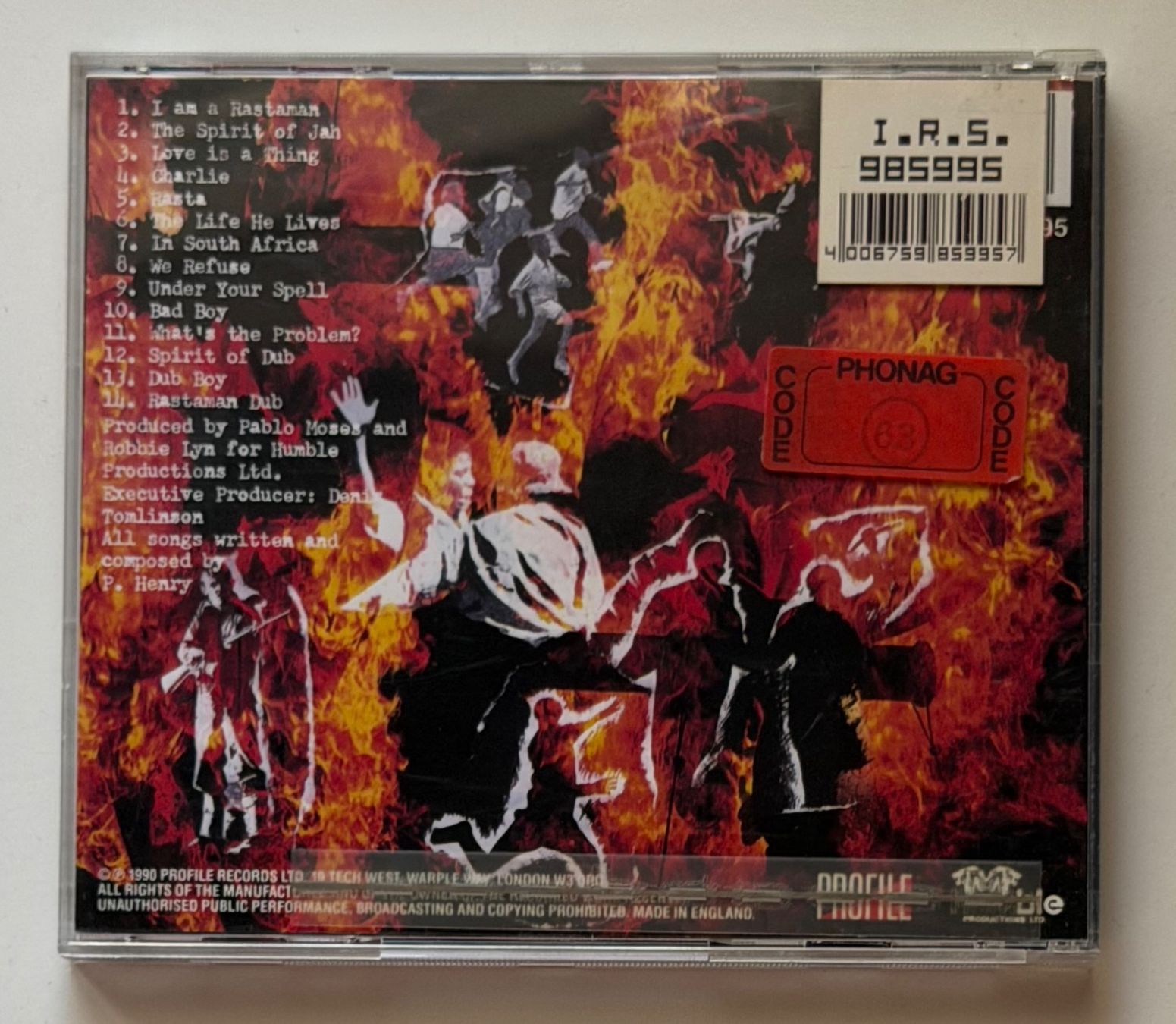 CDs: Pablo Moses / We Refuse – D'occasion à Näfels par rottabi 1