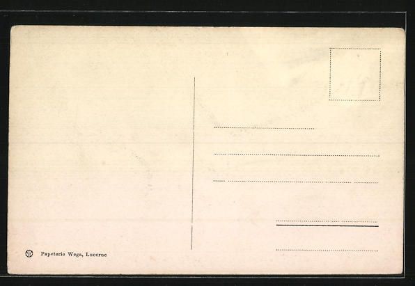Cartoline postali: Luzern, Hotel Schweizerhof mit Flusspart – Usato da Berlin venduto da bartko-reher 1