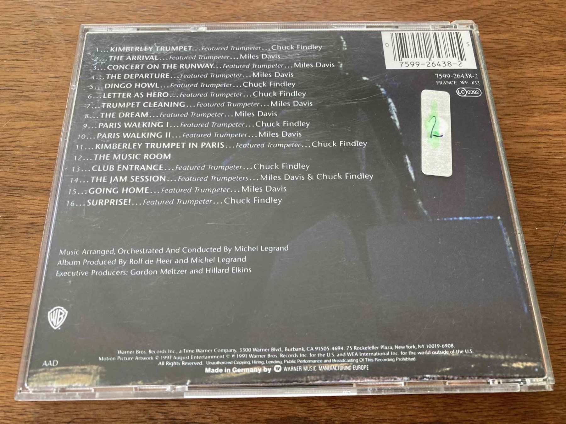 CD: Miles Davis & Michel Legrand - Dingo CD – Usato da Lausanne venduto da sim_bc8q 1