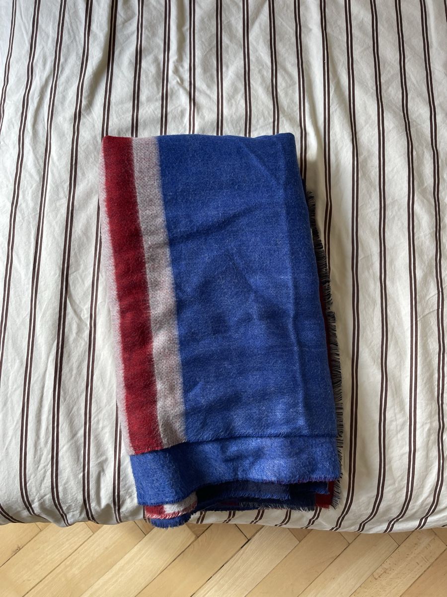 Tommy Hilfiger Foulard & Sciarpe: Tommy Hilfiger Schal Rot/Blau – Nuovo (secondo la descrizione) da Zürich venduto da flo_8x2x 1