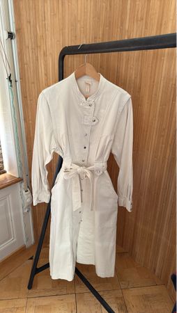 Weisses Zara Kleid, Grösse L, Top Zustand!