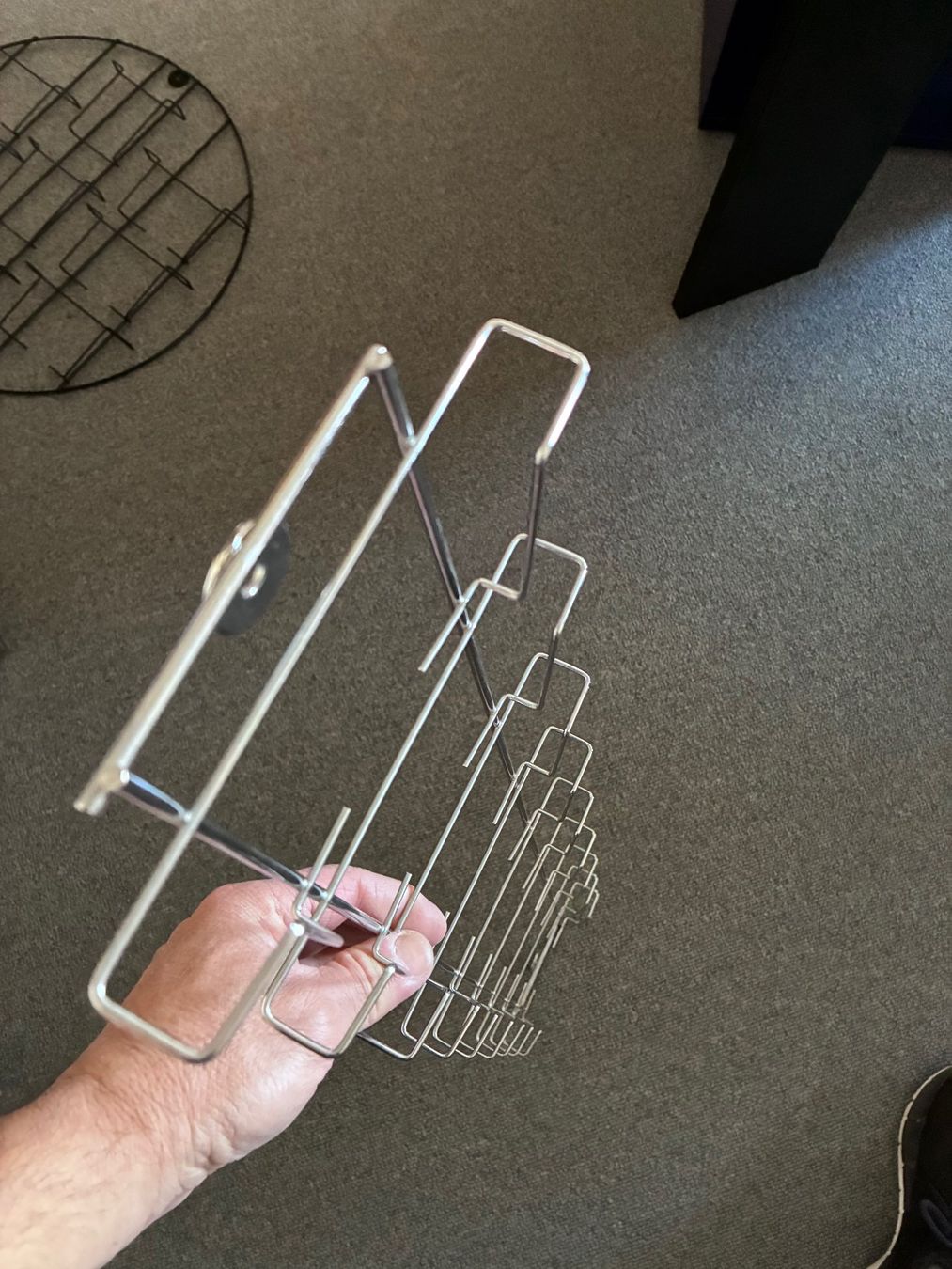 Allestimento di negozi e stand fieristici: Kartenständer aus Metall – Usato da Wettingen venduto da Mirri777 1