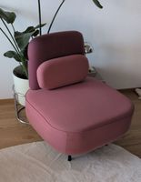 Designer Sessel in Rosa