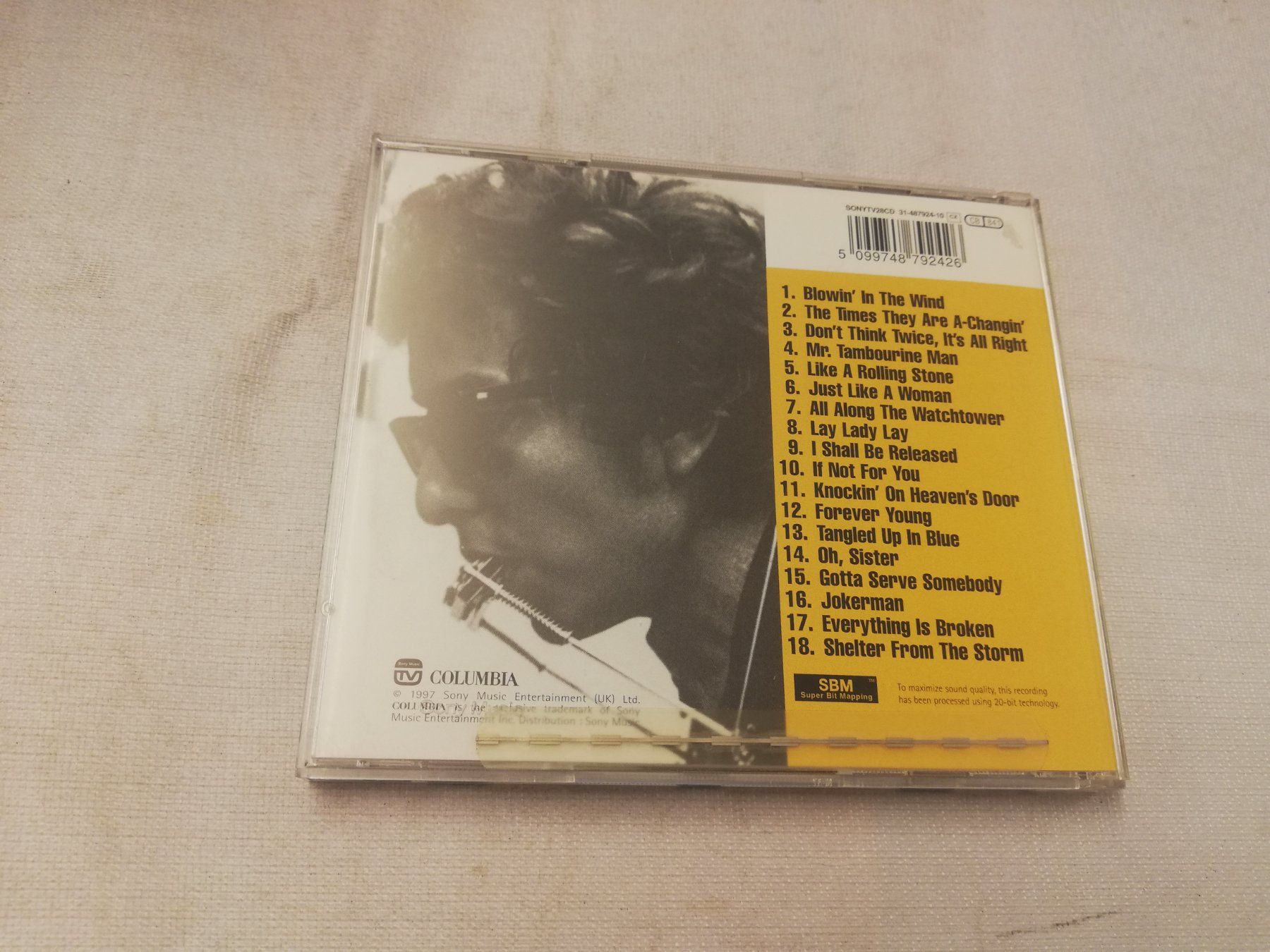 CDs: BOB DYLAN - THE BEST OF BOB DYLAN – Gebraucht aus Bern von Vinylsound.ch 1