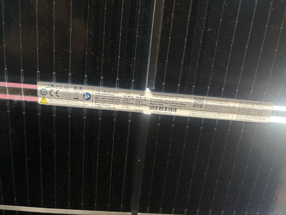 Solargeräte und Solarprodukte: Solarmodul JA Solar JAM5-455Wp neu – Neu (gemäss Beschreibung) aus Wolfwil von daiv01 2