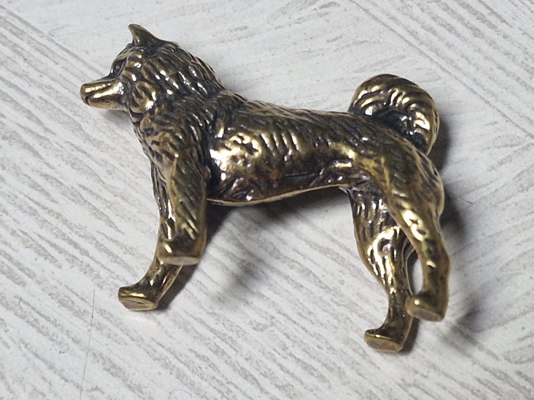Statuette: Hund aus messing – Nuovo (secondo la descrizione) da Uerkheim venduto da Justi.y 5