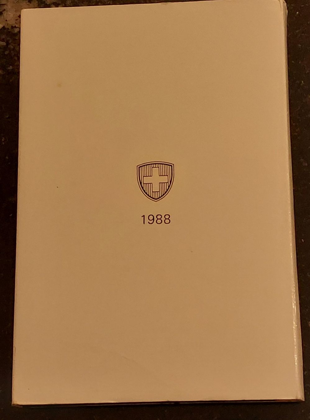 Alle Münzen: CH - Münzsatz 1988 pp – Neu und originalverpackt aus Arch von moneyswiss
