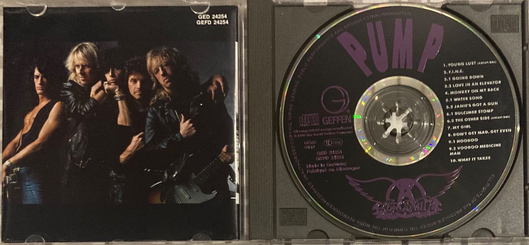 CDs: AEROSMITH - PUMP – Gebraucht aus Poliez-Pittet von Newtown-Records 2