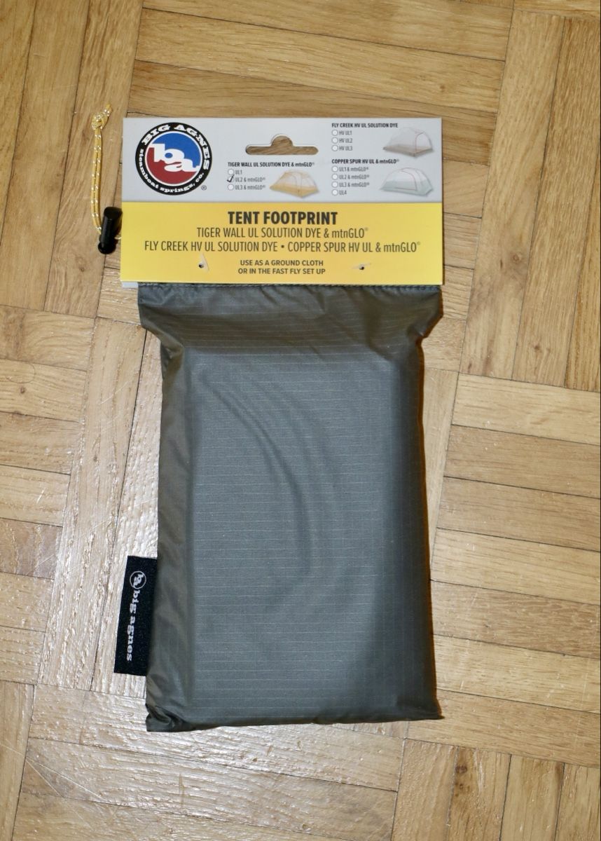 Tende : Big Agnes Tiger Wall UL2 Zeltungerlage – Nuovo e nell'imballaggio originale da Zürich venduto da nnsn