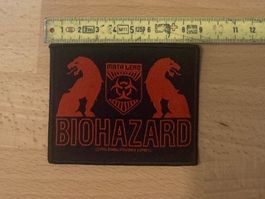 Biohazard Patch  Sticker Aufnäher Rock Metal Band 2