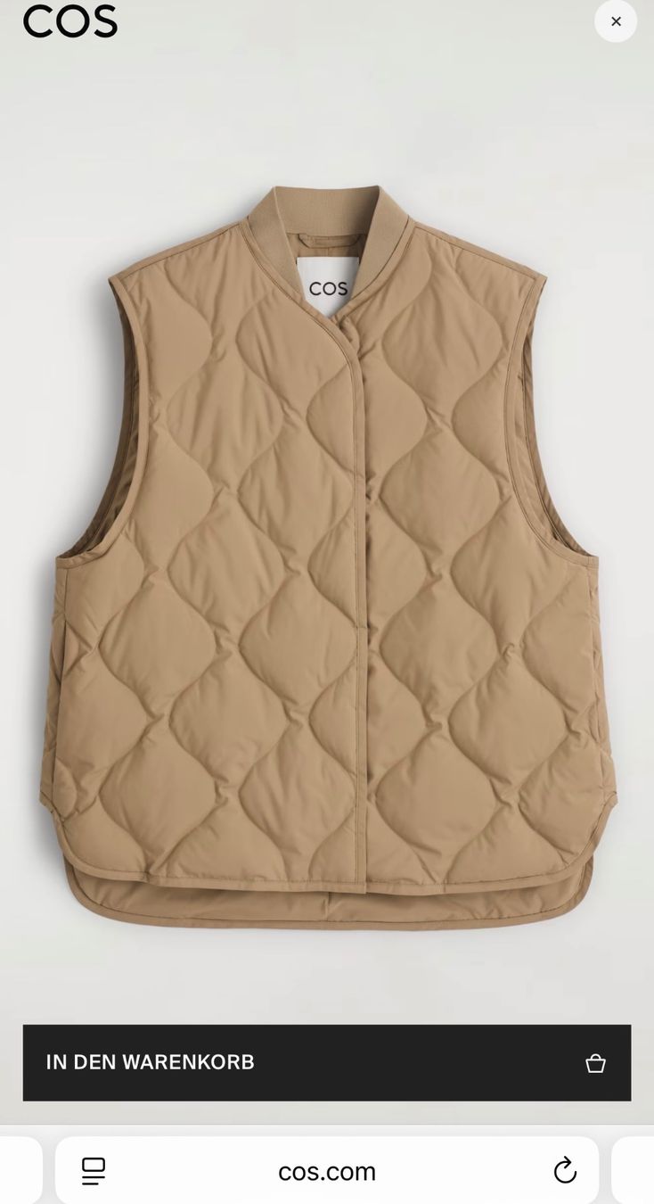 Cos Gilet & Giacche: COS Steppweste – Camel Gold – Nuovo (secondo la descrizione) da Winkel venduto da Glamour-Style 9