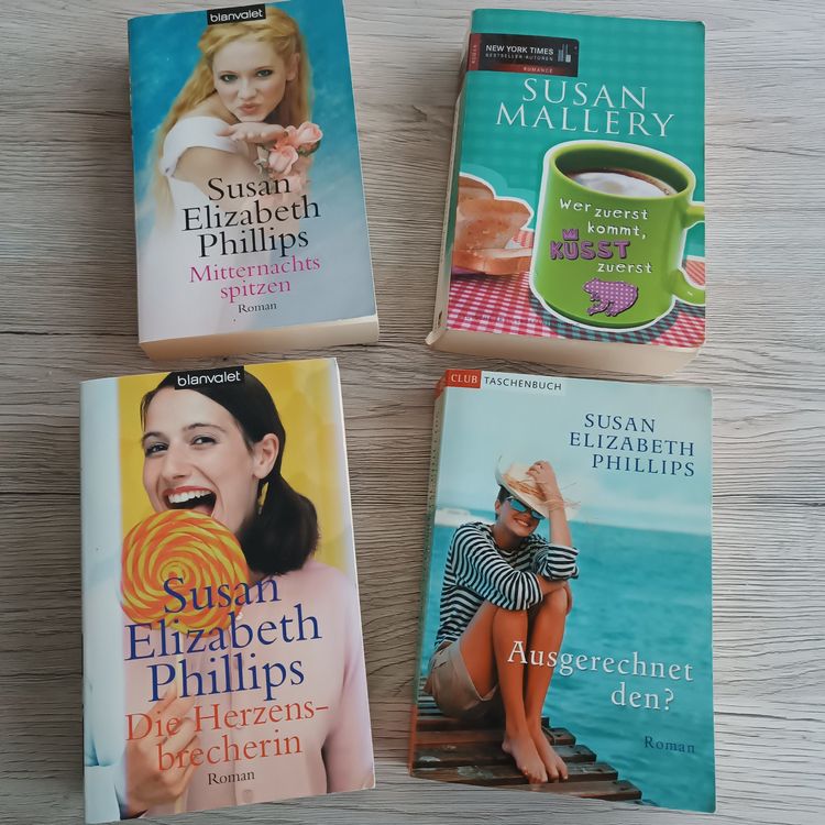 4 Romane Susan Elizabeth Phillips + Susan Mallery | Kaufen auf Ricardo