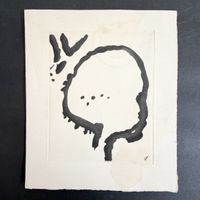 Lithographie Tal-Coat, Galerie Maeght, Paris 1961