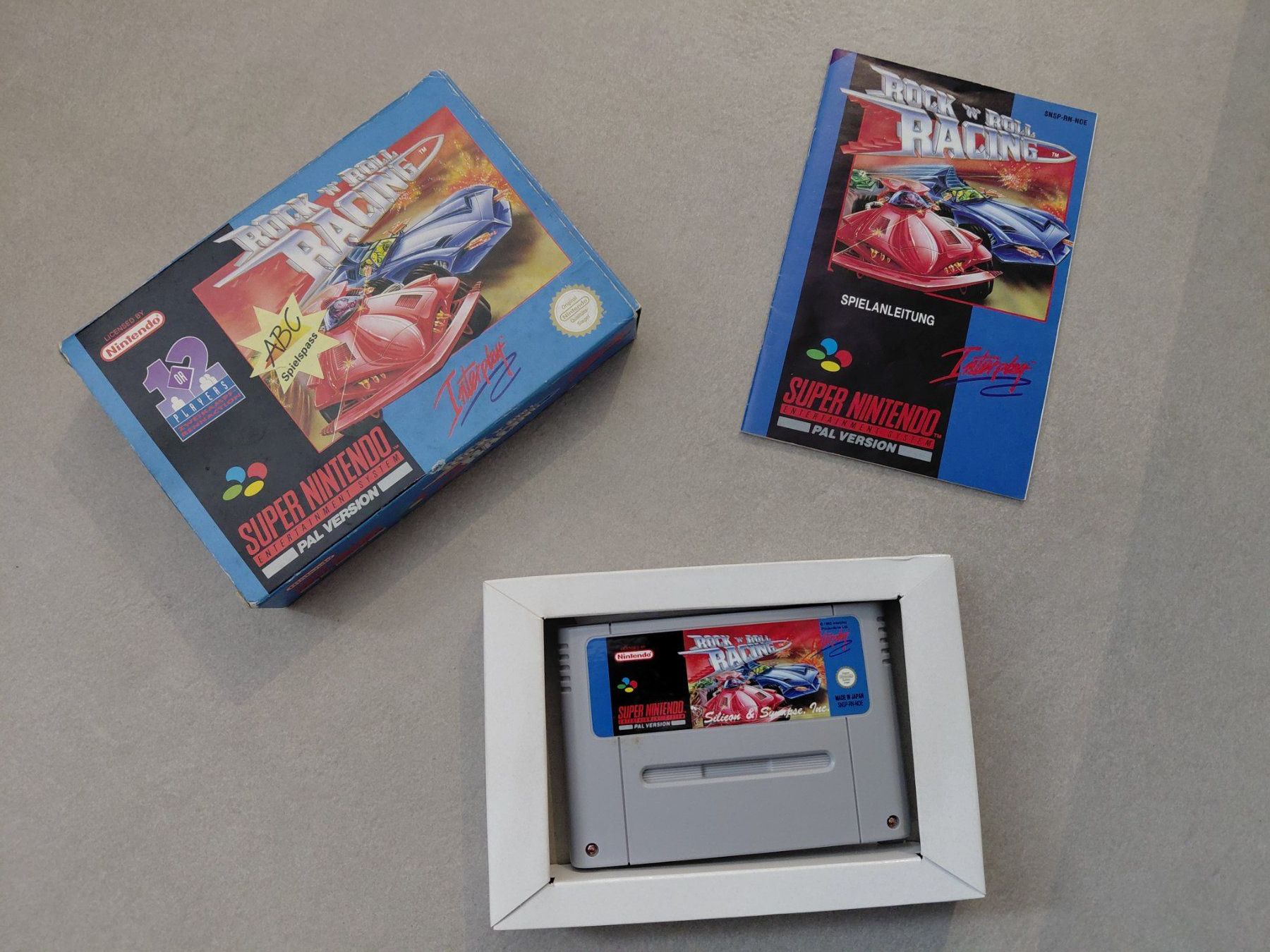 Giochi: Rock n Roll Racing, SNES, mit OVP – Usato da Uezwil venduto da -Retrogames- 1