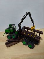 SIKU 4061 John Deere Forwarder + Bäume | Spielen / Sammeln