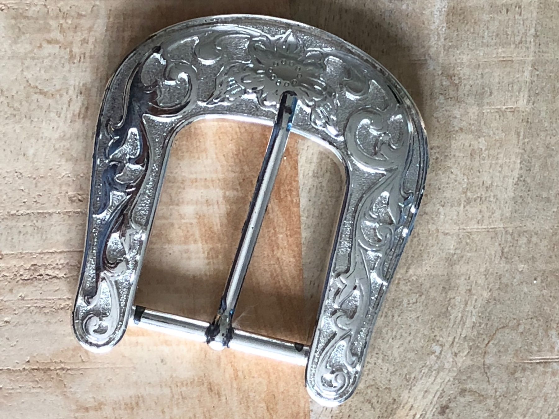 Fibbie per cinture: Gürtelschnalle Silber farbig – Usato da Schlossrued venduto da River-Tack-1